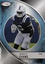 2023 Sage Low Series Zach Evans Rookie Card #7 NMMT