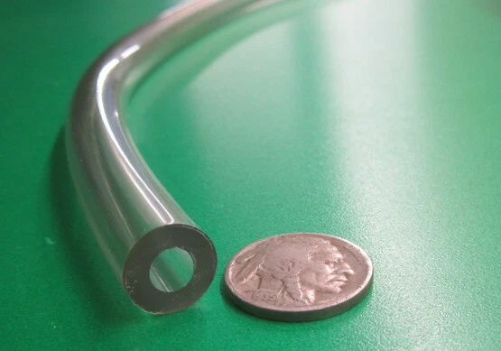 PVC Tubing, Clear, 1/2" OD x 1/4" ID x 1/8" Wall x 25 Foot Coil - Image 4 of 4