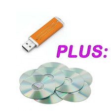 32GB Flash Drive Delivery Option of all your CD's DVD's, GET USB DRIVE  DISKS 