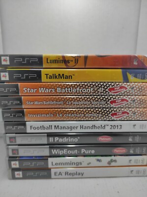NEW SEALED PSP GAMES, ITA