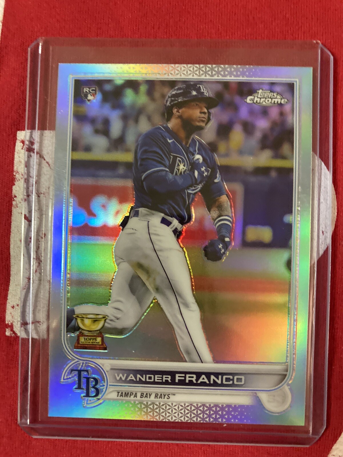 2022 Topps Chrome Wander Franco Rookie RC Refractor #35 Mint Rays