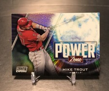 2020 Stadium Club Baseball Power Zone #PZ3 Mike Trout