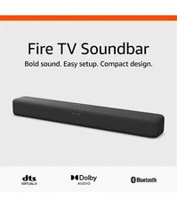 Amazon Fire TV Soundbar 2.0 speaker with DTS VirtualX and Dolby Bluetooth Audio