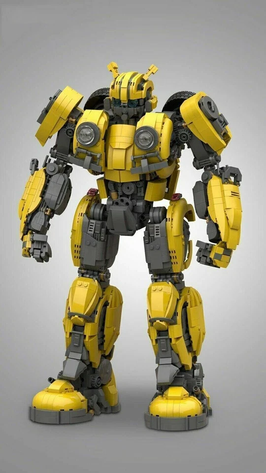 DIY Robot Model Building Blocks Set MOC Bricks Educational Toy - Image 3 of 4