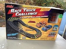 Artin Race Truck Challenge Slot Car Set Mib