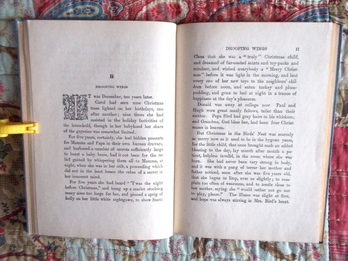 Kate Douglas Wiggin The Birds' Christmas Carol 1916 Houghton Mifflin Blue HC - Picture 12 of 24