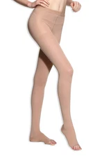 Sheer Compression Stockings Pantyhose Therapeutic Support 20-30 mmHg Open Toe