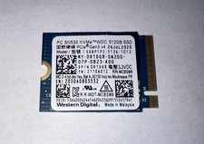 W.D. SN530 512GB Solid State Drive SSD - M.2 NVME PCIe 3.0 x4 2230 SDBPTPZ-512G