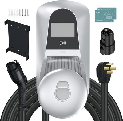 BHZD Level 2 EV Charger 40A / 240V Fit For J1772 EVs ~ NEMA 14-50 Plug *6540D2E