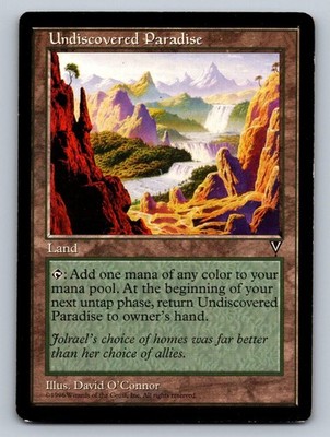 Undiscovered Paradise Visions R NM Magic: The Gathering