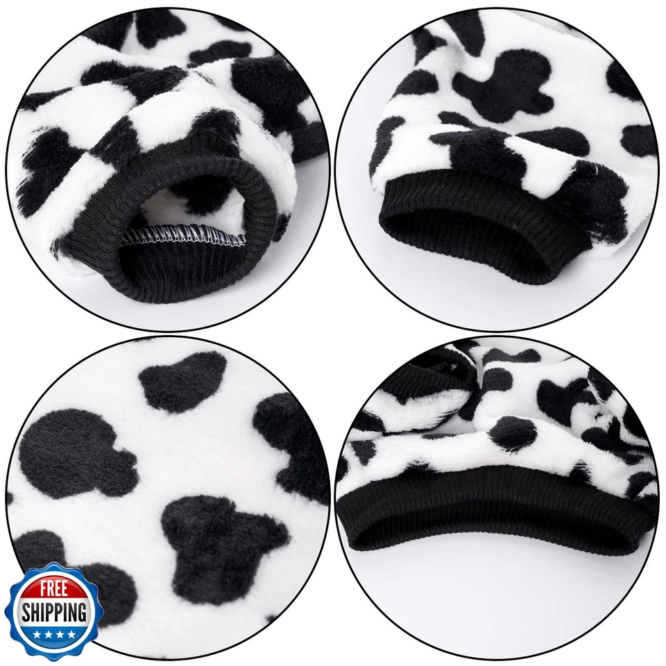 Macacão pijama estampado vaca cachorro choyaxo para filhote de cachorro roupa diária para animais de estimação - Imagem 4 de 4