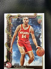 ASA NEWELL 2025-26 Topps Holiday #H183 Atlanta Hawks Rookie Card 