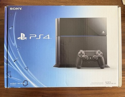 Sony PlayStation 4 Model 500 GB Jet Black Console for sale online