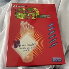 All Natural Patch-it! For Beauty Within Spa-in-a-Patch Sooth & Relax your Feet!