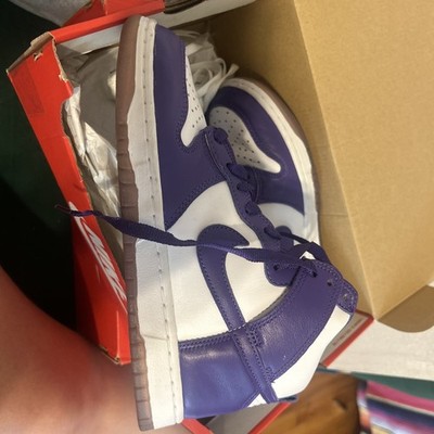 Size 7.5 - Nike Dunk High Varsity Purple W