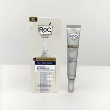 RoC Derm Correxion Fill +Treat Serum Advanced Retinol Triple Hyaluronic Acid NEW
