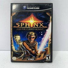 Sphinx and the Cursed Mummy (Nintendo GameCube 2003) CIB Complete 