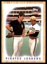 Pirates Leaders 1987 Topps #131 Pirates MLB READ FREE SHIPPING AutographDen