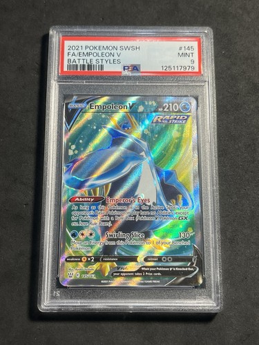 Empoleon V graded PSA 9 for sale on eBay