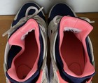 women’s size 8 Nike Air Huarache Run oatmeal/binary blue/lava glow — photo 8