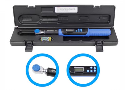 Digital Torque Wrench 3/8'' Drive 2.2-44.3 Ft-lbs/3-60 N.m with LED Display