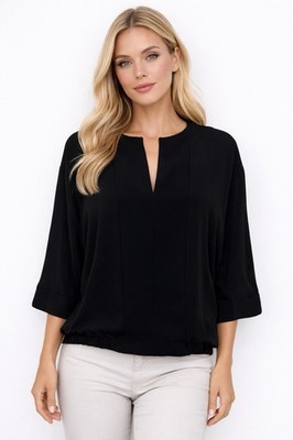 Giorgio Armani Main Line Black Blouse, Size 6