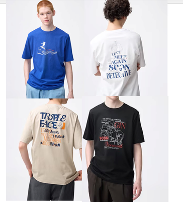 GU Detective Conan Graphic T-Shirt Japan Limited NEW XS-3XL 4