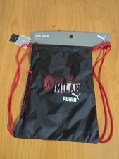 Puma Nuova Confezione Borsa Palestra AC Milan Nuova Con Etichetta Calcio