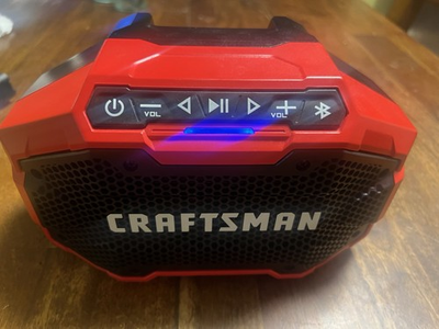 #ad #ad Craftsman Cordless Bluetooth Speaker CMCR 001 With Batteries. Works Perfectly $75.00