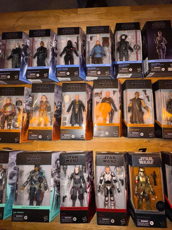 Star Wars Black Series Figuren - 31 Stück - Bild 3 von 4