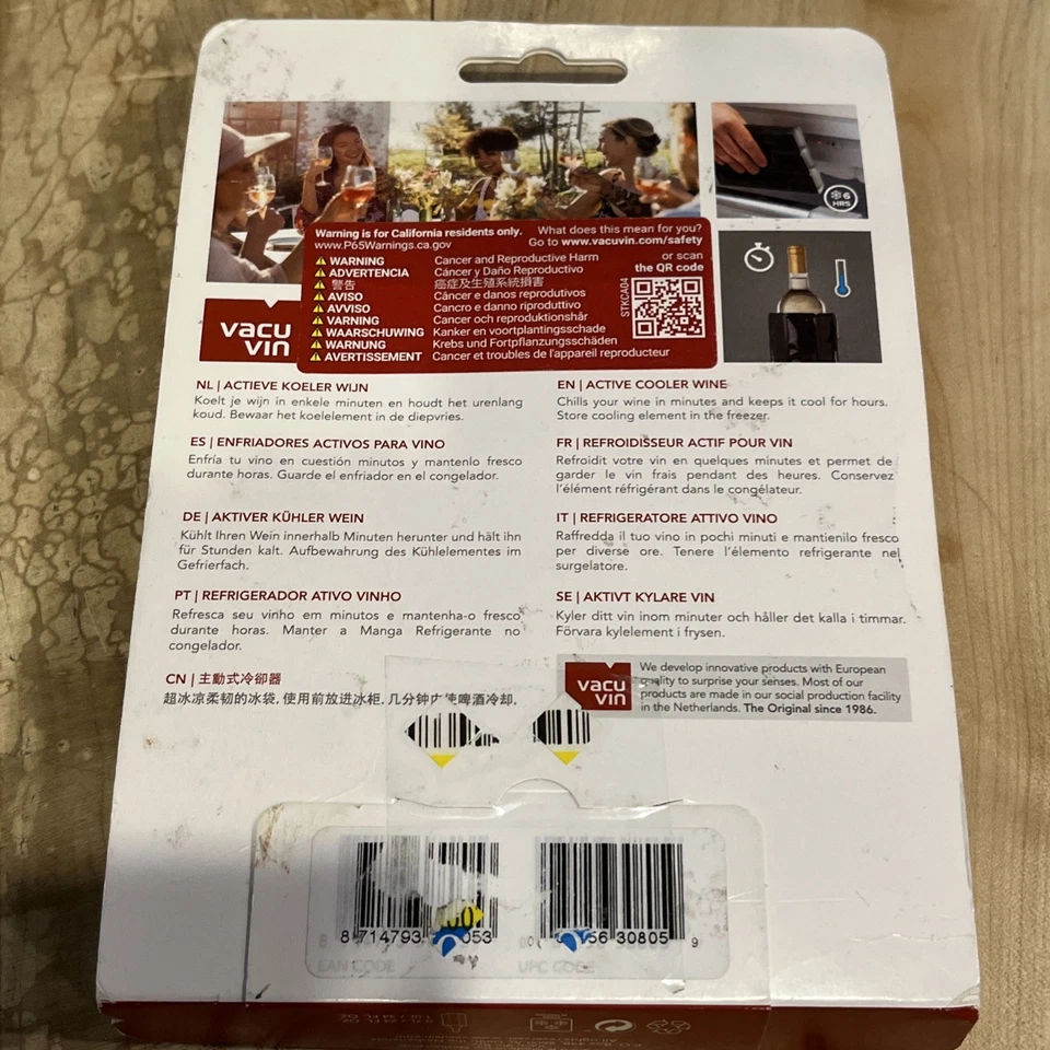 Enfriador de vino activo Vacu Vin Foto 2 de 4
