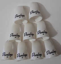 Dunlop Finger Picks Guitar Banjo Medium Lot of 9 White