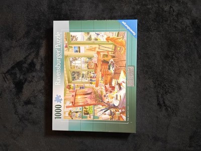 New Ravensburger  Puzzle 1,000 Pieces  The Artist s Shed Bag Sealed