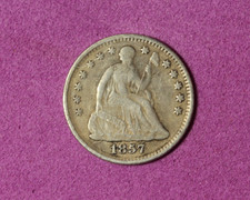 1857- Seated Liberty Half Dime #P36107