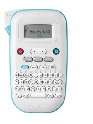 BROTHER P-touch N10 Beschriftungsgerät Blau/Weiß