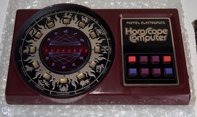 Vintage 1979 Mattel Electronics Horoscope Computer Zodiac Sign