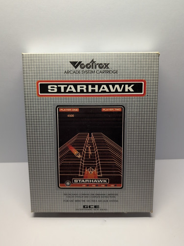 Starhawk (Vectrex, 1982) Game/Box/ Overlay Excellent Condition Look! Fast! - Picture 1 of 14