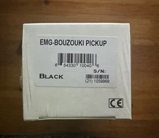 EMG Bouzouki pickup, new old stock, never used, unopened packaging.