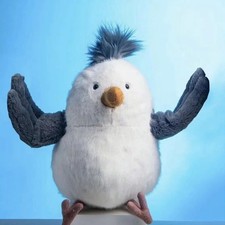 Chip Seagull Fun Stuffed Ocean Sea Bird Soft Plush Toy Gift