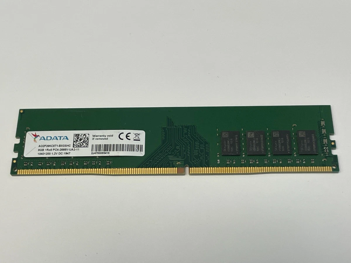 ADATA Computer PC4-21300 (DDR4-2666) Bus Speed Memory (RAM) for