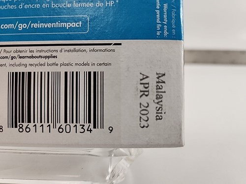 Genuine HP 933 Cyan Ink Cartridges CN058AN for OFFICEJET 6700 New - Picture 3 of 3