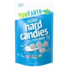Organic Hard Candies, Peppermint, 3.3 oz 93.6 g 
