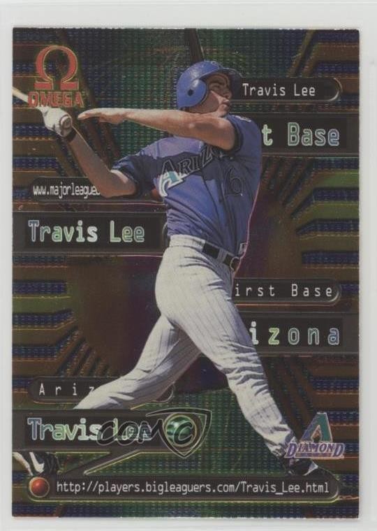 1998 Pacific Omega Online Inserts Travis Lee #20 0ut