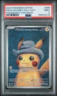 2023 POKEMON SVP EN-SV BLACK STAR PROMO #085 PIKACHU WITH GREY FELT HAT PSA 9
