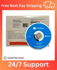 Windows 10 Home 64-Bit DVD +Genuine License Key-Factory Sealed-Next Day Shippig