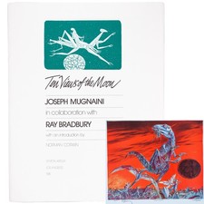 Ray Bradbury + Mugnaini SIGNED ~ TEN VIEWS OF THE MOON ~ Limited Edition 1981