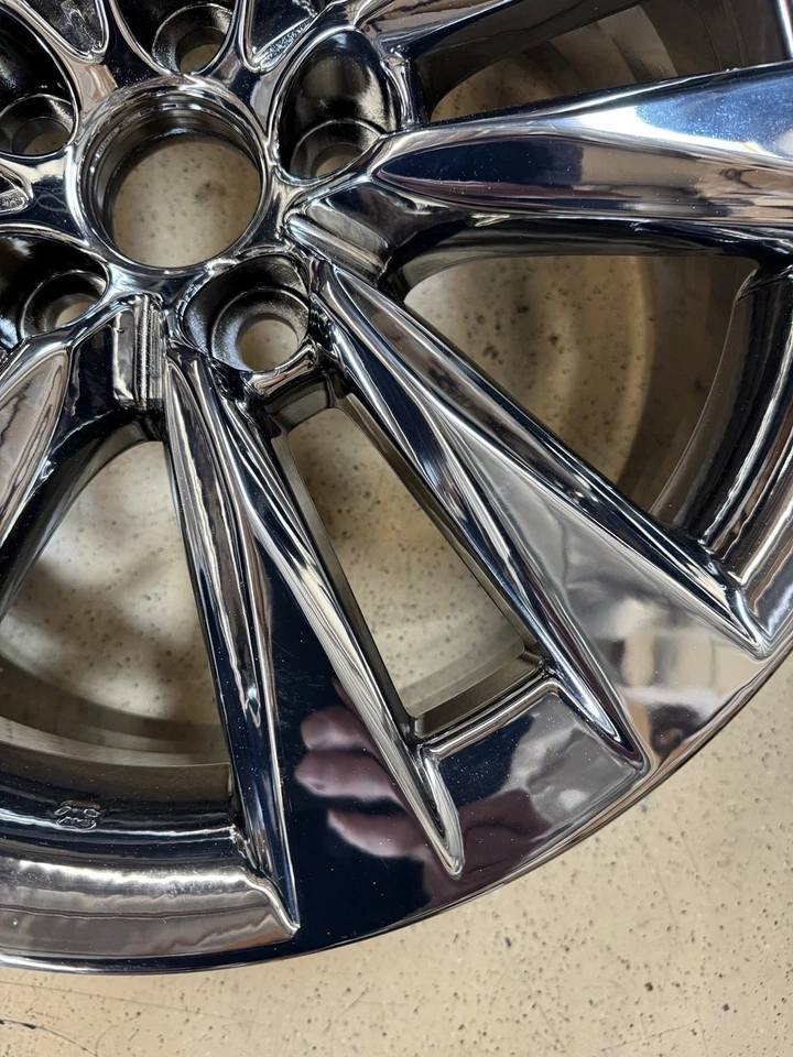 LEXUS LS460 LS600HL 18x7.5 2013-15 OEM WHEEL PVD Chrome 74283 4261A50121 W11032 - Image 4 of 4
