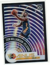 2020-21 Donruss Optic Holo T-Minus 3 2 1  Zion Williamson