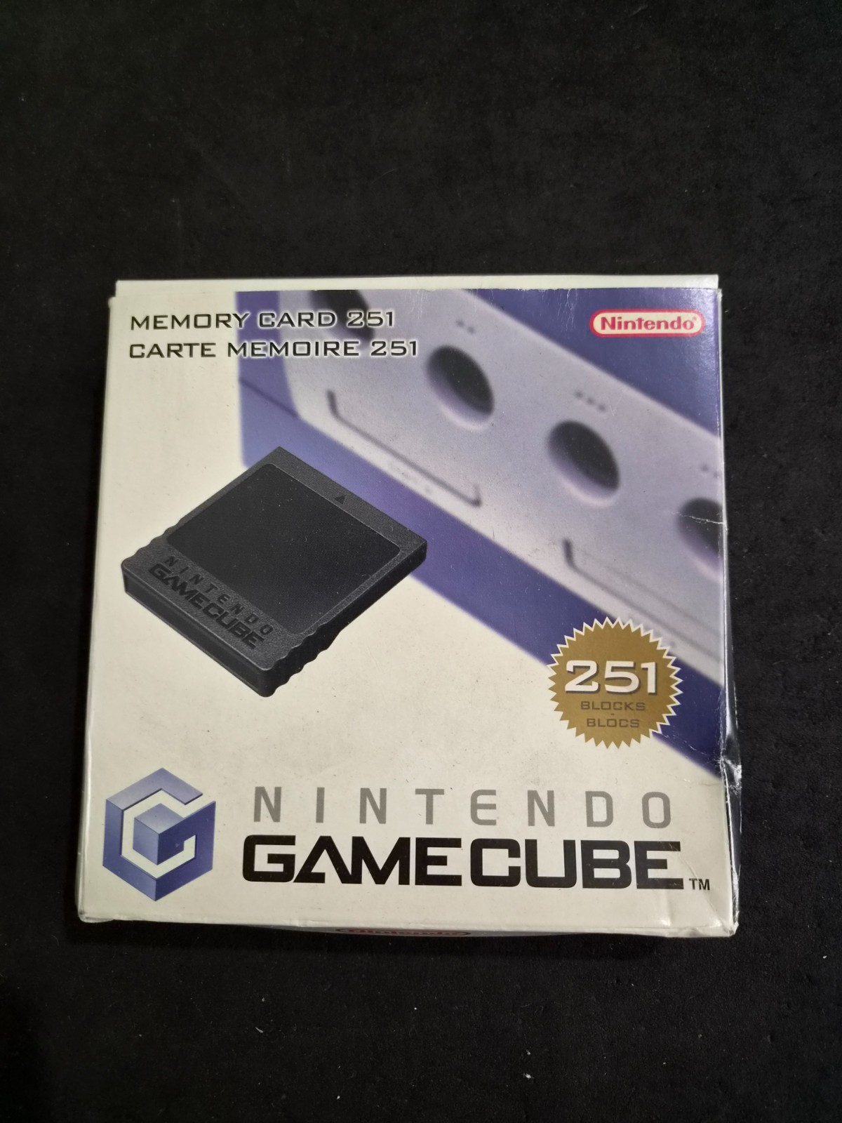 MEMORY CARD 251 BLOCCHI DOL-014 PER NINTENDO GAMECUBE USATA