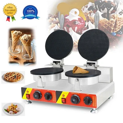 Waffeleisen Doppel Waffelautomat Waffeln Brüsseler Waffel Doppelwaffeleisen - Bild 1 von 4